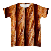 3D футболка Багети