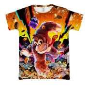 3D футболка Donkey Kong Bananza