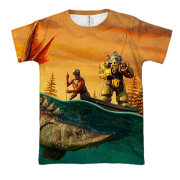 3D футболка Fallout 76 - Gone Fission