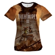 Женская 3D футболка Little Nightmares III
