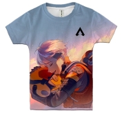 Дитяча 3D футболка Apex Legends - Valkyrie