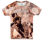 Дитяча 3D футболка Battlefield 6 Вибухи