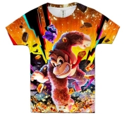 Детская 3D футболка Donkey Kong Bananza