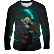 Мужской 3D лонгслив Hades II