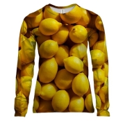 Жіночий 3D лонгслів Лимон