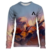 Женский 3D лонгслив Apex Legends - Valkyrie