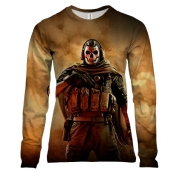 Жіночий 3D лонгслів Ghost - CoD