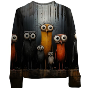 Дитячий 3D світшот Сови (АРТ)