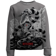 Дитячий 3D світшот Будинок Бітлджюса