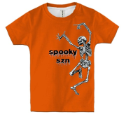 Дитяча 3D футболка Моторошний сезон скелетів