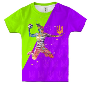 Детская 3D футболка Гандбол UA