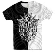 Детская 3D футболка Hollow Knight: Silksong, logo