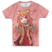 Дитяча 3D футболка Рафталія - Сходження героя щита