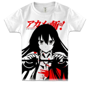 Детская 3D футболка Акаме с мечом - Убийца Акаме