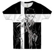 Детская 3D футболка Ичиго и Занпакто - Bleach