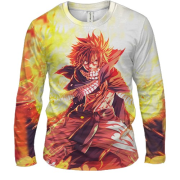 Чоловічий 3D лонгслів Natsu Dragneel - Fairy Tail