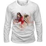 Мужской 3D лонгслив Благословение Небожителей