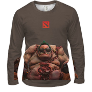 Чоловічий 3D лонгслів Pudge - Dota2