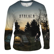 Чоловічий 3D лонгслів STALKER (1)