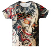 Дитяча 3D футболка Самурай Oni - Yakuza