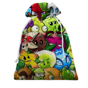 3D Подарунковий мішечок Рослини проти зомбі