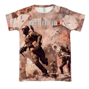 3D футболка Battlefield 6 Взрывы