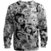 3D світшот Manga Ahegao