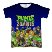 3D футболка Plants vs zombies