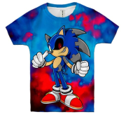 Дитяча 3D футболка SONIC EXE