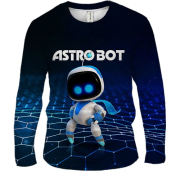 Чоловічий 3D лонгслів Astro Bot