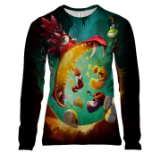 Женский 3D лонгслив Rayman Legend