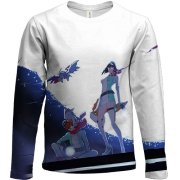 Дитячий 3D лонгслів Digimon Story Time Stranger