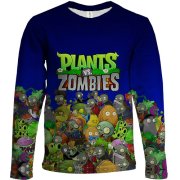 Дитячий 3D лонгслів Plants vs zombies