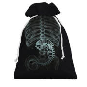 3D Подарунковий мішечок Чужий на рентгені