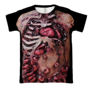 3D футболка Жуткое тело