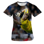 Жіноча 3D футболка Ікер Касільяс (2)