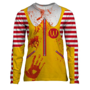 Женский 3D лонгслив Рональд Макдональд