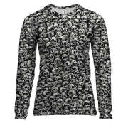 Жіночий 3D лонгслів Черепа, патерн