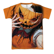 3D футболка Аниме девушка, Хэллоуин