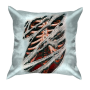 3D подушка Криваві ребра, 666