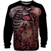 3D світшот Моторошне тіло