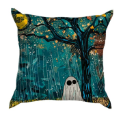 3D подушка Привид під дощем, Хелловін