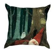 3D подушка Гном та привид, Хелловін