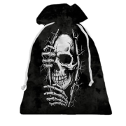 3D Подарунковий мішечок Скелет виглядає