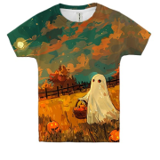Дитяча 3D футболка Привид на полі, Хелловін
