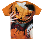 Дитяча 3D футболка Аніме дівчина, Хелловін