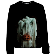 Дитячий 3D світшот Привид з гарбузами