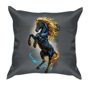 3D подушка із Золотогривим конем