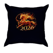 3D подушка с лошадью 2026