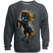 3D світшот із Золотогривим конем